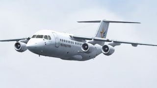Screenshot 1 — Aviastar BAe 146-200 PK-BRE