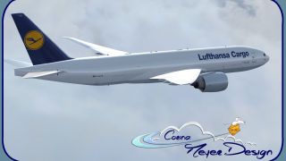 Screenshot 1 — Lufthansa Cargo "Hallo Germany" Boeing 777 D-ALFE