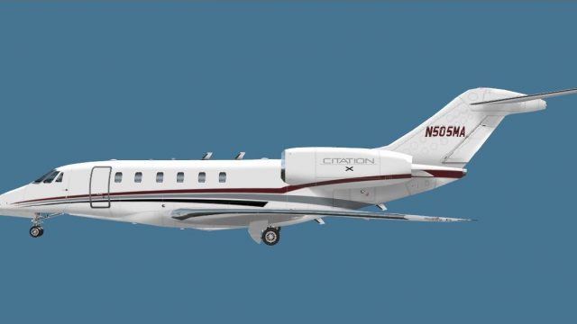 Screenshot 1 — Syracuse Jet Leasing Cessna Citation X