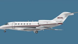 Screenshot 1 — Syracuse Jet Leasing Cessna Citation X