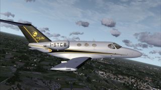 Screenshot 1 — MyJet Citation 510 Mustang I-STCB