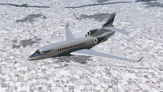Screenshot 3 — Dassault Falcon 7X v2