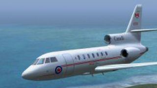 Screenshot 2 — Falcon 50 FS2004 Port-Over