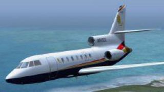 Screenshot 1 — Falcon 50 FS2004 Port-Over