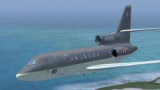Screenshot 5 — Falcon 50 FS2004 Port-Over