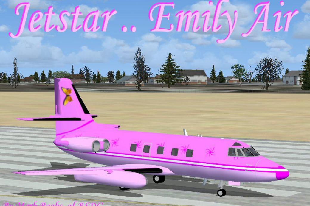 Lockheed VC-140B Jetstar for FSX