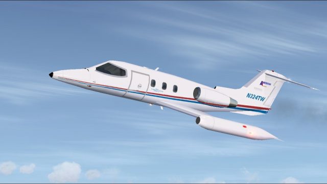 Screenshot 1 — Learjet 24 Updated Package