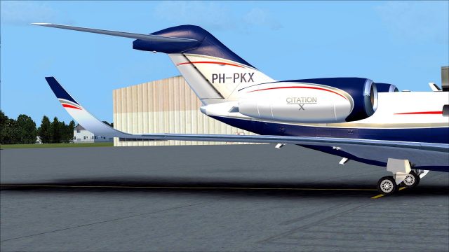 Screenshot 1 — Cessna Citation X PH-PKX