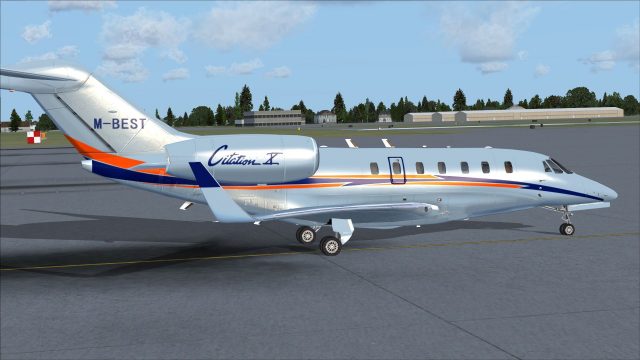 Screenshot 1 — Cessna Citation X M-BEST