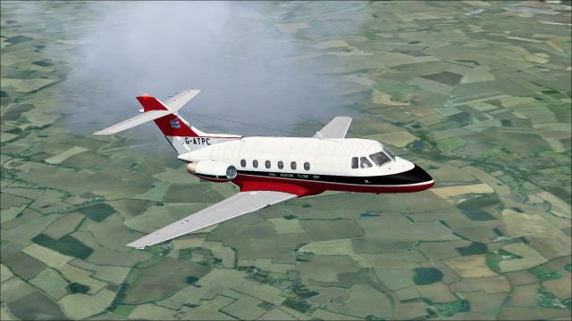Screenshot 1 — De Havilland DH125 G-ATPC
