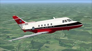 Screenshot 2 — De Havilland DH125 G-AVDX