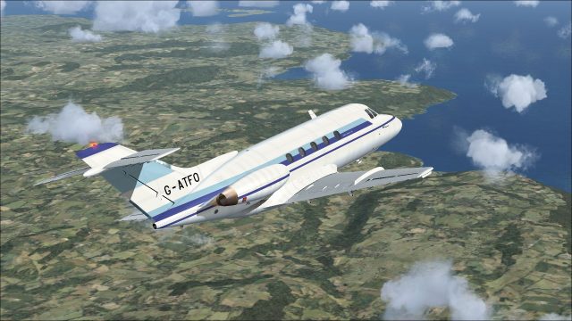 Screenshot 1 — De Havilland DH125 G-ATFO