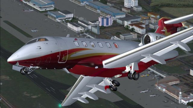Screenshot 1 — Hanhwa Bombardier Challenger 300 C-GNPT