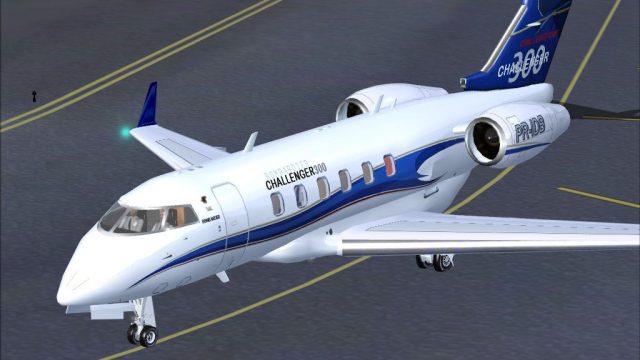 Screenshot 1 — Challenger 300 PR-IDB