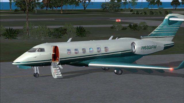 Screenshot 1 — Challenger 300 N632FW