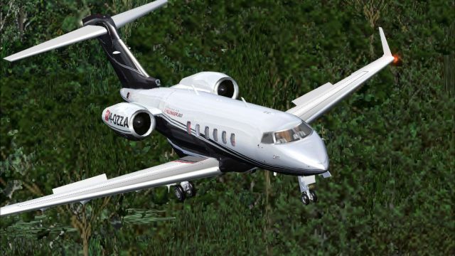 Screenshot 1 — Challenger 300 M-OZZA