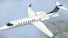 Screenshot 2 — Default Learjet 45 -Corrected Flight Dynamics