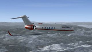 Screenshot 1 — Bombardier Challenger N915S