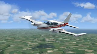 Screenshot 2 — Cessna 310Q G-BALN