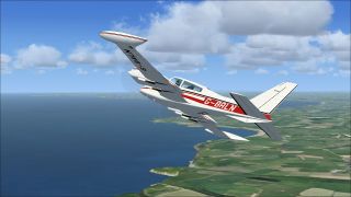 Screenshot 4 — Cessna 310Q G-BALN