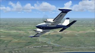 Screenshot 4 — Cessna 310Q G-LLMC