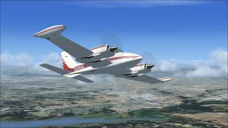 Screenshot 4 — Cessna 310Q N3364L