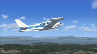 Screenshot 4 — Cessna 310Q C-FKWE
