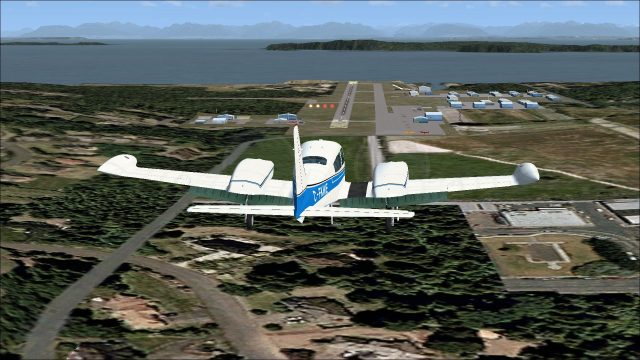 Screenshot 1 — Cessna 310Q C-FKWE