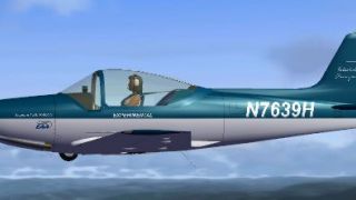 Screenshot 2 — Blue & White Falco F.8L N7639H