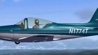 Screenshot 2 — Blue & White Falco F.8L N1774T