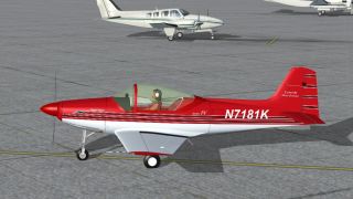 Screenshot 3 — Red On White Falco F.8L