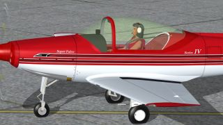 Screenshot 2 — Red On White Falco F.8L
