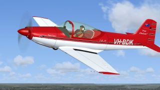 Screenshot 3 — Red & White Falco F.8L