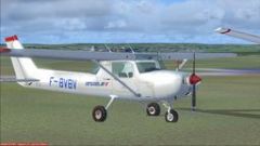 Screenshot 1 — Air France Cessna C150
