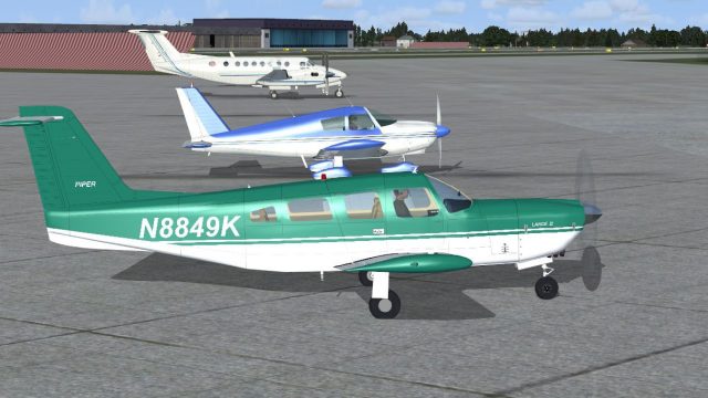 Screenshot 1 — Piper PA-32RT-300 Lance II N8849K
