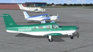 Screenshot 1 — Piper PA-32RT-300 Lance II N8849K