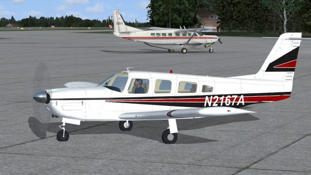 Screenshot 1 — Piper PA-32RT-300 Lance II N2167A