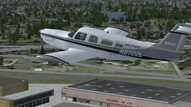 Screenshot 1 — Piper PA-32RT-300 Lance II N8722L