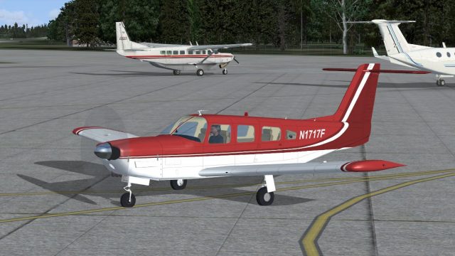 Screenshot 1 — Piper PA-32RT-300 Lance II N1717F
