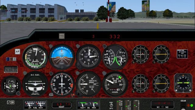 Screenshot 1 — Beechcraft Bonanza V35TC