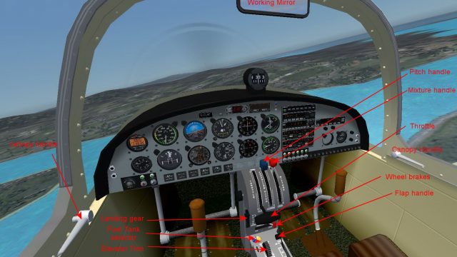 Screenshot 1 — Sequoia Aircraft Falco F8L