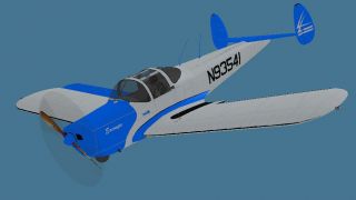 Screenshot 1 — Blue/Silver Classic Wings ERCO Ercoupe