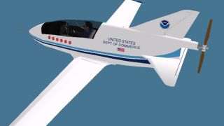 Screenshot 1 — NOAA Hurricane Hunter BD-5