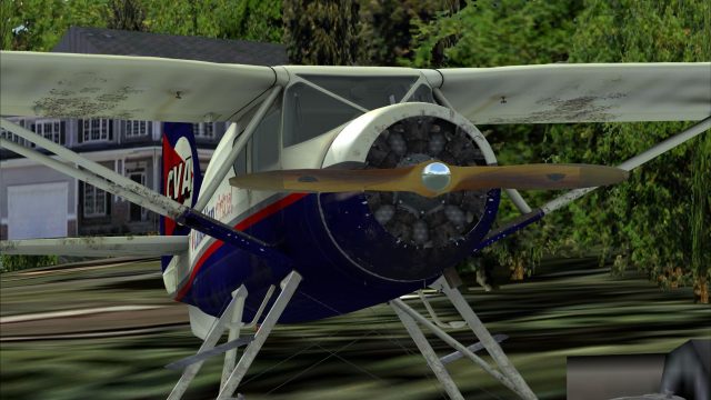Screenshot 1 — CVA Fairchild 24w Float Plane