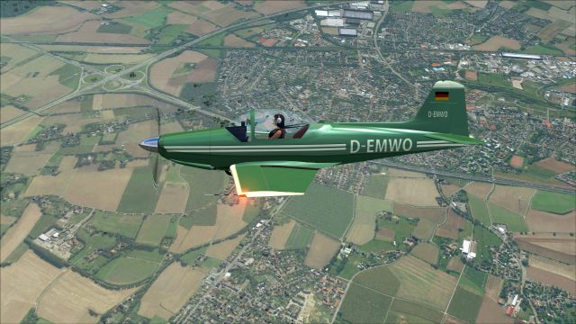 Screenshot 1 — Aeromere F. 8L Falco III - America - D-EMWO