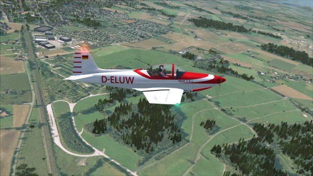 Screenshot 1 — Aeromere F. 8L Falco III D-ELUW