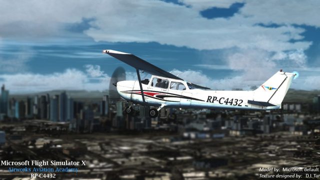 Screenshot 1 — Airworks Aviation Academy Cessna 172 RP-C4432