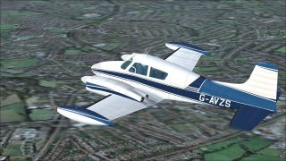 Screenshot 1 — Cessna 310B G-AVZS