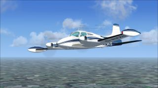 Screenshot 4 — Cessna 310B G-AVZS