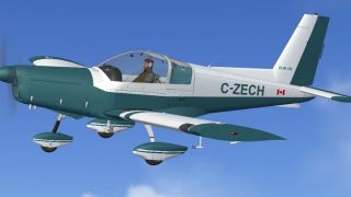 Screenshot 1 — Blue & White Zlin Z-142 C-ZECH